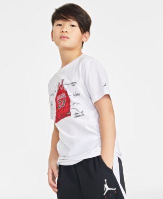 Jordan - Big Boys The Jersey Printed Crewneck T-Shirt