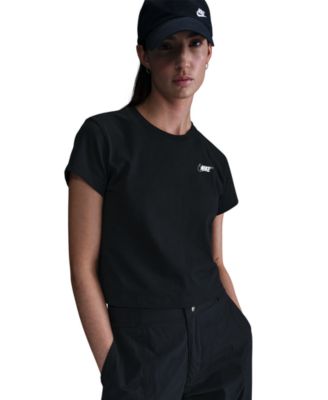 Nike - Women's Cotton Logo Short-Sleeve T-Shirt