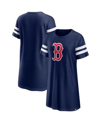 Fanatics - Women's Navy Boston Red Sox Iconic Mesh Dress