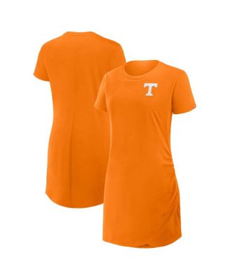 Fanatics - Women's Tennessee Orange Tennessee Volunteers Relaxed Fit Drape T-Shirt Dress