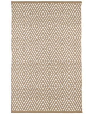 Dash and Albert Rugs by Annie Selke - Diamond Indoor/Outdoor RDB136 6'x9' Area Rug