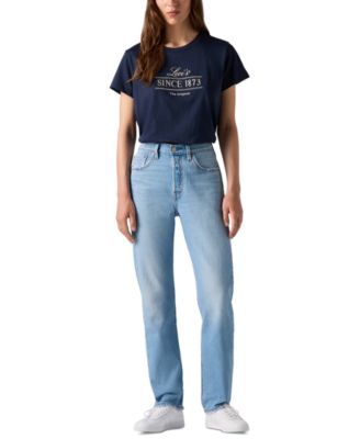 Levi's - Women's 501 Original-Fit Straight-Leg Jeans