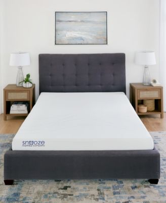Snooze - 6" Firm Dual Layer Memory Foam Tight Top Mattress, Full