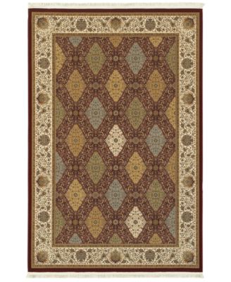 Oriental Weavers - Paragon  Baktiari Red 3'10" x 5'5" Area Rug