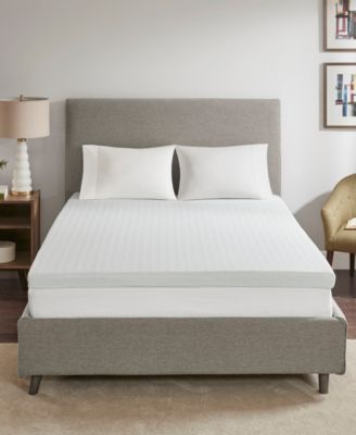 Madison Park - Flexapedic 3" Memory Foam Twin Mattress Topper with 3M Moisture Management
