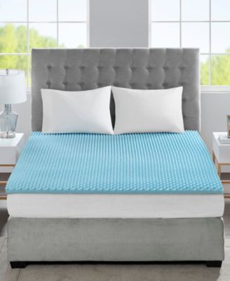 Madison Park - 1.5" Gel-Infused Memory Foam Twin Mattress Topper
