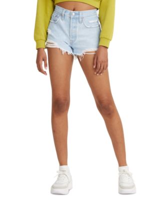 Levi's - 501&reg; Cotton High-Rise Denim Shorts