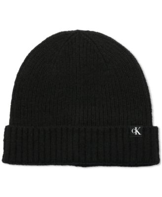 Calvin Klein - Men's Luxe Ribbed Cuff Hat