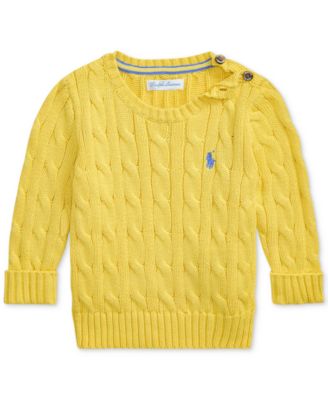 Polo Ralph Lauren - Baby Cotton Cable-Knit Sweater