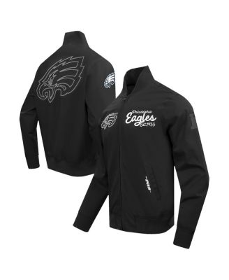 Pro Standard - Men's Black Philadelphia Eagles Paint The City Twill Full-Zip Jacket