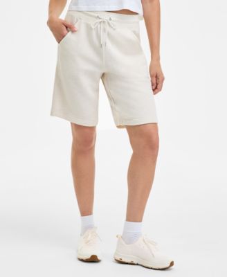 ID Ideology - Women's Cotton-Blend Pull-On Bermuda Shorts