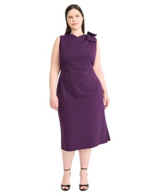 Maggy London - Plus Size Sleeveless Bodycon Dress