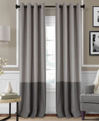 Elrene Home Fashions - Braiden Blackout Colorblocked 52" x 95" Panel