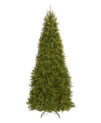 National Tree Company - National Tree 9' Dunhill Fir Tree with 900 Clear Lights and PowerConnect ™