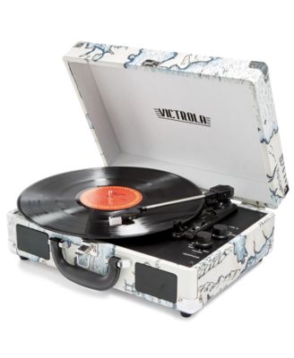 Innovative Technology - Victrola Suitcase Bluetooth Record Player
