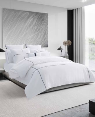 Vera Wang - Zig Zag Queen Duvet Cover Set