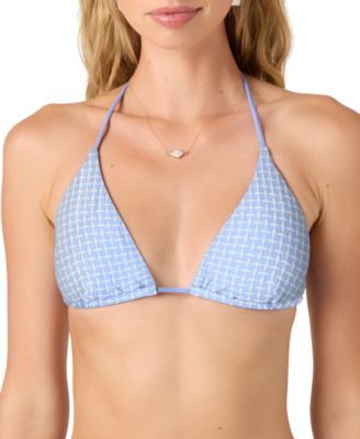 O'Neill - Juniors' Driftwood Dobby Venice Bikini Top