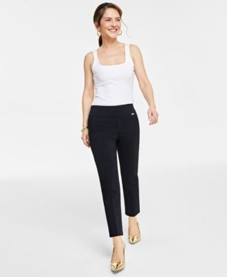 I.N.C. International Concepts - Petite Mid-Rise Ankle Pants