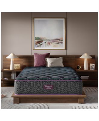 Beautyrest - World Class Level Three 14.75" Plush Tight Top Mattress Set - Queen