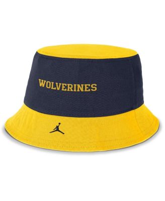 Jordan - Men's Navy/Maize Michigan Wolverines Apex Bucket Hat