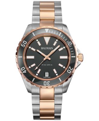 Balmain - Men's Swiss Ophrys Two-Tone Stainless Steel Bracelet Watch 43mm