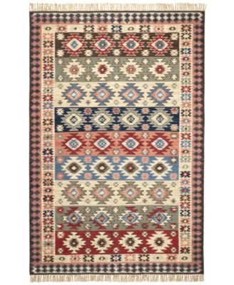 Dash and Albert Rugs by Annie Selke - Balsam Kilim DA2203 5'x8' Area Rug