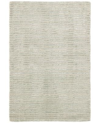 Dash and Albert Rugs by Annie Selke - Cut Stripe RDA244 6'x9' Area Rug