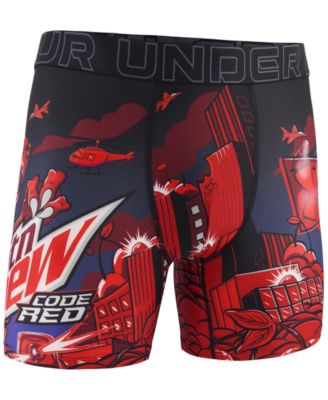 Under Armour - Men's Mountain Dew Printed Performance Tech Mesh 6" Boxer Briefs