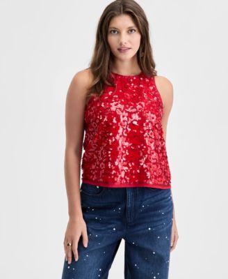 On 34th - Women's Sequin Sleeveless Top