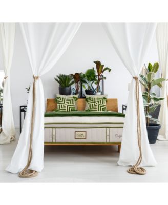 Paramount - Nature Spa Jasmine 15" Ultra Plush Eurotop Mattress Set-Queen Split