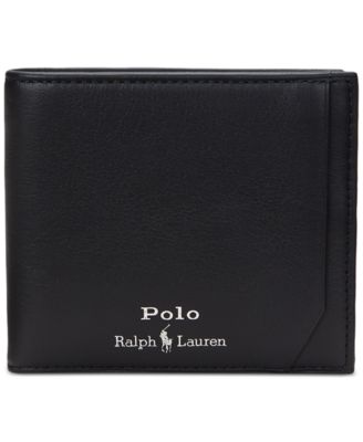 Polo Ralph Lauren - Men's Smooth Leather Billfold Wallet