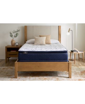 Sealy Sleep Essentials - Sleep Essentials Escape 12.5" Plush Pillow Top Mattress - Twin XL