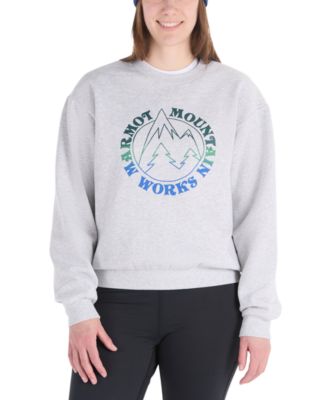 Marmot - Women's Retro Mountain Boxy Crewneck Sweatshirt