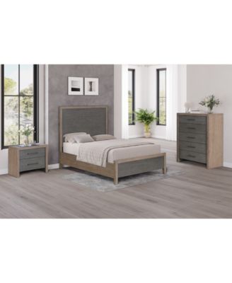 Furniture - Portmore 3pc King Set (Panel Bed, Chest & 2-Drawer Nightstand), Created for Macy's