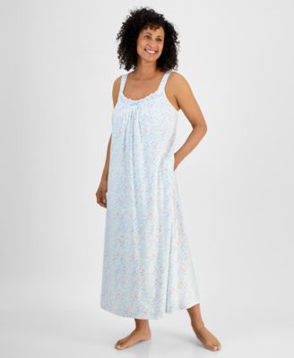 Charter Club - Women's Cotton Eyelet Tank Nightgown