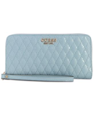 GUESS - Betula Quilted Large Zip Around Wallet