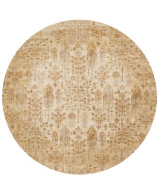 Loloi - Anastasia AF-11 Antique Ivory 5'3" Round Rug