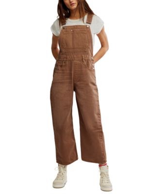 Free People - Women's Cotton Deep Trance Overalls