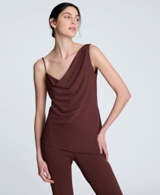 Kenneth Cole - Women's Asymmetric Sleeveless Top