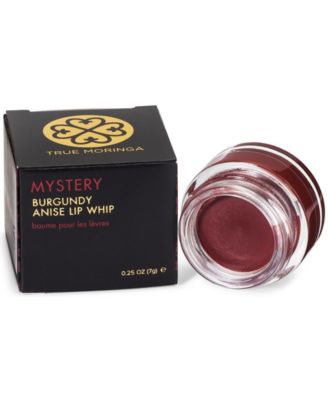 True Moringa - Moisturizing Shimmer Burgundy Anise Lip Whip Balm, 0.25 oz.