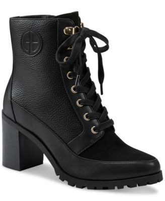 Giani Bernini - Keegann Lace-Up Lug Booties
