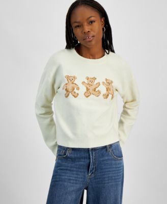 Hooked Up by IOT - Juniors' Over It Crewneck Sweater