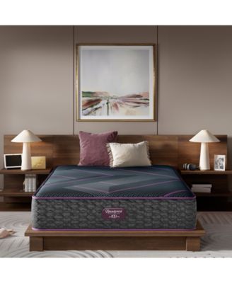 Beautyrest - World Class Level Three 13" Hybrid Plush Tight Top Mattress Set - Queen