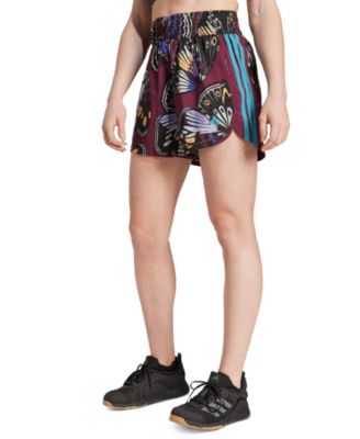 adidas - Women's Printed 3-Stripe Pacer Shorts