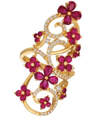 Le Vian - Passion Ruby™ (2-9/10 ct. t.w.) & Diamond (1/2 ct. t.w.) Ring in 14k Gold
