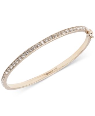 Givenchy - Bracelet, Rose Gold-Tone Silk  Element Bangle Bracelet