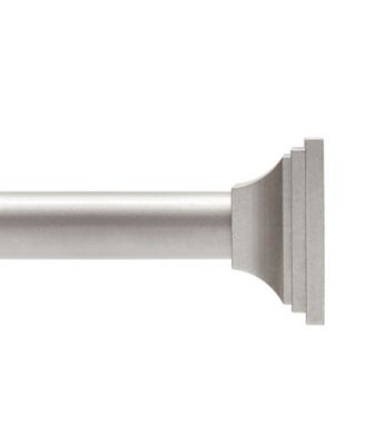 Kenney - Twist Fit™ No Tools Decorative Shower Curtain Rod, 42-72"