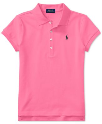 Polo Ralph Lauren - Girls' Stretch Mesh Polo Shirt