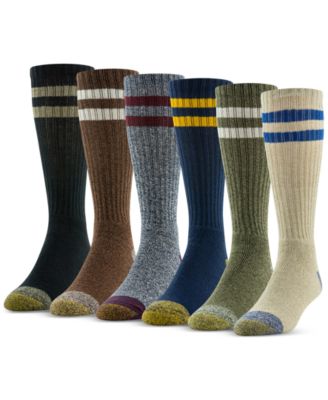 Gold Toe - Men's 6-Pk. Harrington Crew Socks