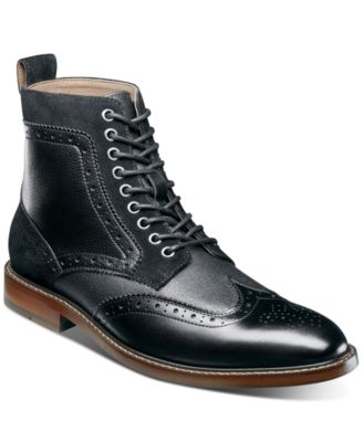 Stacy Adams - Men's Finnegan Wingtip Lace-Up Boot